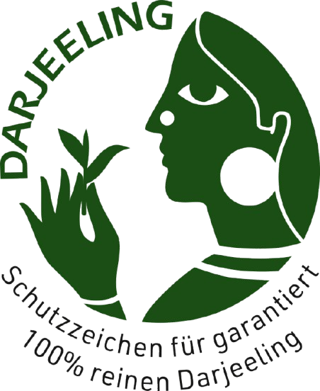 Schutzzeichen 100% reiner Darjeelingtee